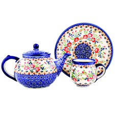 Polish Pottery Set